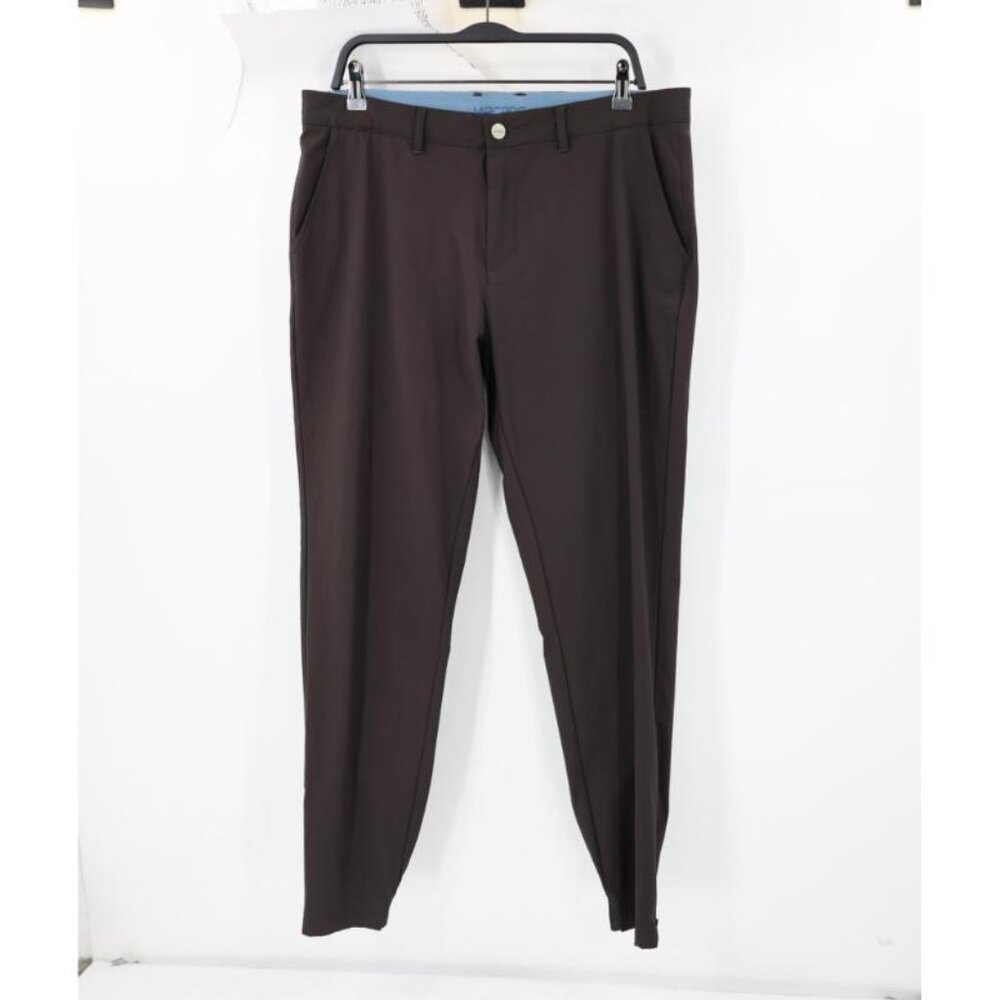 Macade Golf Pant Men 36 Slim Fit Performance Stretch Flat Front Zip Ankle Jogger